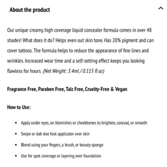 Jeffree Star Magic Star Liquid Concealer In C15.25 Full Size NIB - Picture 5 of 5